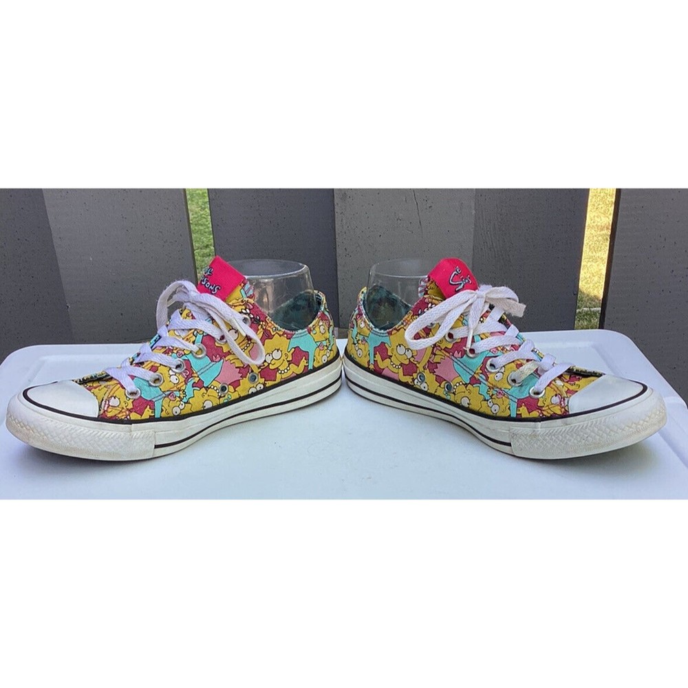 The Simpsons X Converse Maggie Lisa Ox Sneaker Shoes Gem The Simpsons X Converse Maggie Lisa Ox Sneaker Shoes Gem
